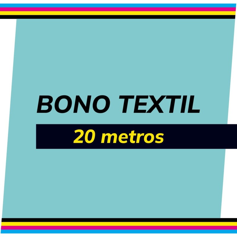 Impresión DTF Textil | Bono 20 Metros | DTF por metros