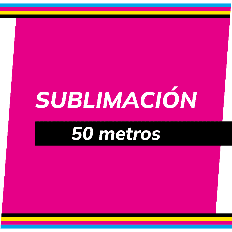 Sublimación por metros | Bono 50 metros | DTFYA.es
